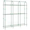 vidaXL Zahradn&iacute; trel&aacute;ž pro pop&iacute;nav&eacute; rostliny U r&aacute;m 181x31x182,5cm ocel