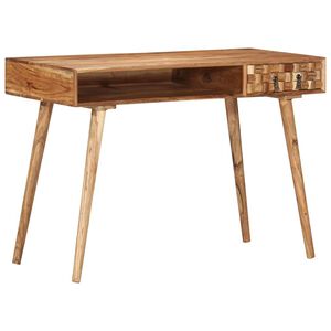 vidaXL Psac&iacute; stůl 110x50x76 cm masivn&iacute; ak&aacute;ciov&eacute; dřevo