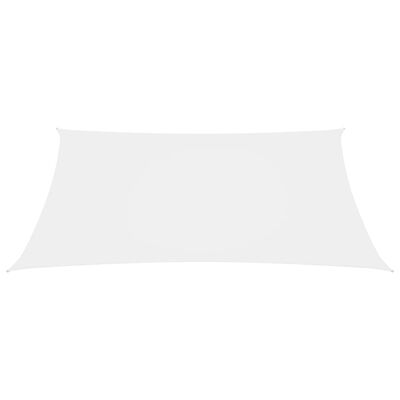 vidaXL Stínící plachta oxfordská látka obdélníková 3 x 4,5 m bílá