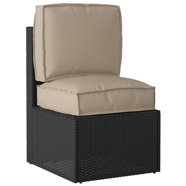 vidaXL Sada pol&scaron;t&aacute;řů na paletu 2 pcs Taupe Oxford l&aacute;tka