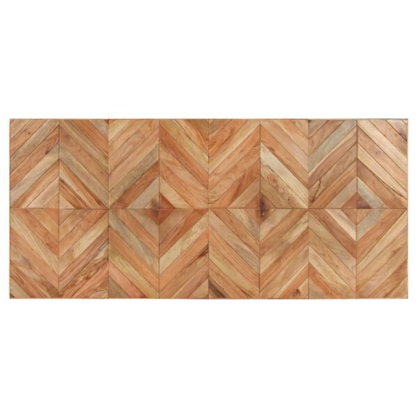 vidaXL J&iacute;deln&iacute; stůl 200 x 90 x 76 cm masivn&iacute; ak&aacute;cie a mangovn&iacute;k