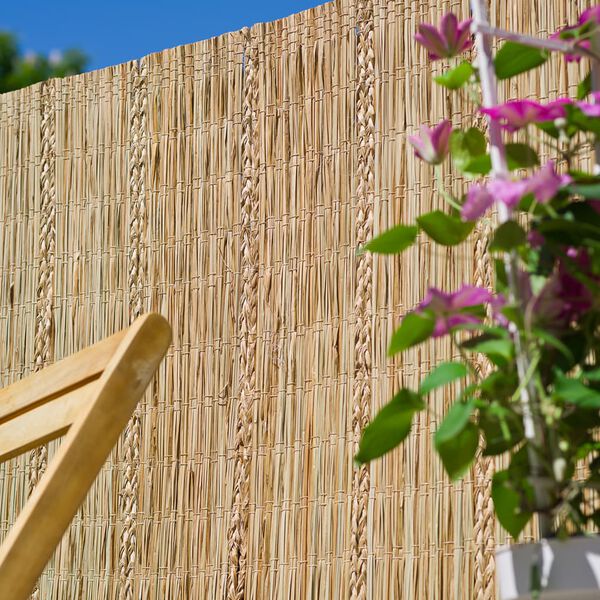 Nature Zahradní zástěna ostřice 3 x 1,5 m