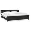 vidaXL Postel Box Spring s matracemi čern&aacute; 200x220 cm samet