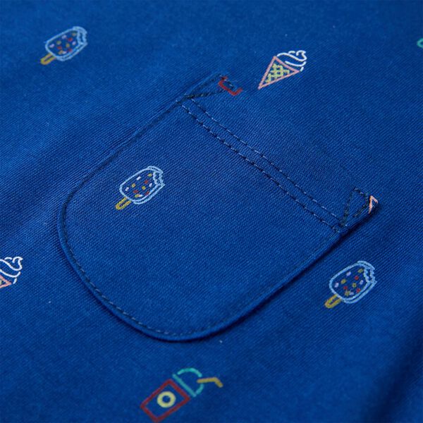 Dětsk&eacute; t&iacute;lko tmavě modr&eacute; 104