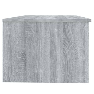 vidaXL Konferenční stolek šedý sonoma 102x50x36 cm kompozitní dřevo