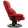 vidaXL Polohovac&iacute; TV křeslo s podnožkou červen&eacute; uměl&aacute; kůže