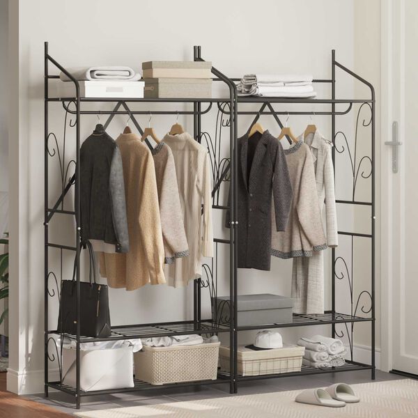 vidaXL Otevřen&aacute; skř&iacute;ň Jednobarevn&yacute; 2 pcs 78 x 36 x 158 cm