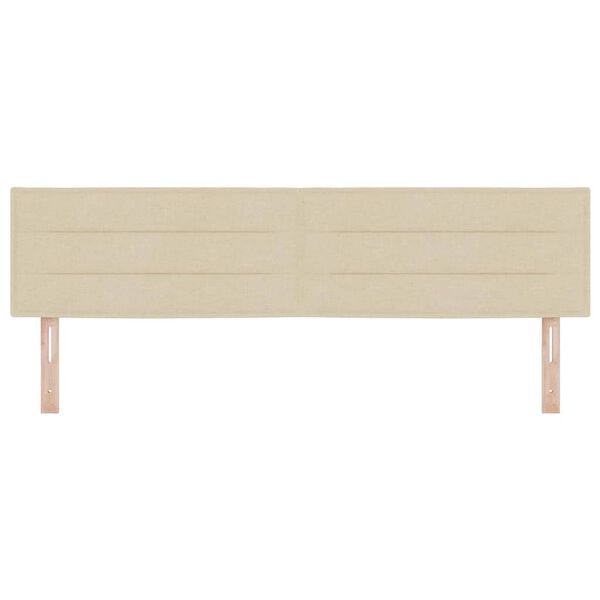 vidaXL Čelo postele Kr&eacute;mov&aacute; 180 cm textil