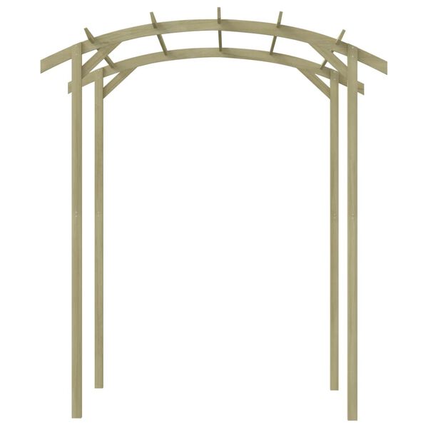 vidaXL Zahradní pergola impregnovaná borovice 180 x 197 x 210 cm