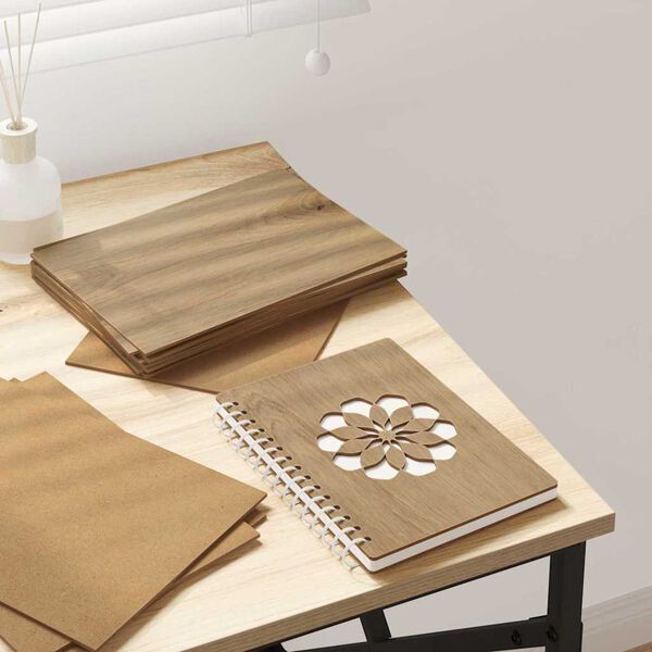 vidaXL Dekoračn&iacute; panely 150 pcs Artisanov&yacute; dub 21 x 30 x 0,27 cm