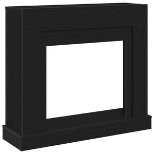 vidaXL Krbov&aacute; obestavba Čern&yacute; dub 100x30x87,5 cm Dřevěn&aacute; konstrukce
