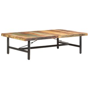 vidaXL Konferenčn&iacute; stolek 142 x 90 x 42 cm masivn&iacute; recyklovan&eacute; dřevo