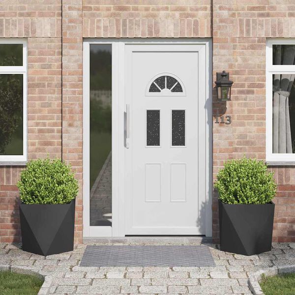 vidaXL Truhl&iacute;k 2 pcs Čern&aacute; 50 x 50 x 50 cm Ocel