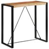vidaXL Barov&yacute; stůl 110 x 55 x 110 cm masivn&iacute; recyklovan&eacute; dřevo
