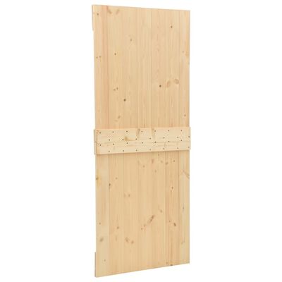 vidaXL Dveře 90 x 210 masivní borové dřevo