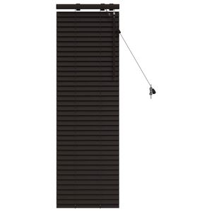vidaXL Venet &scaron;koln&iacute; žaluzie Tmavě hněd&aacute; 40 x 130 cm 35 mm