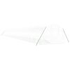 vidaXL Skleník s ocelovým rámem bílý 72 m² 24 x 3 x 2 m