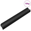 vidaXL Rukojeť 973 ks Čern&aacute; 106 x 7,4 x 15,5 mm Hlin&iacute;k