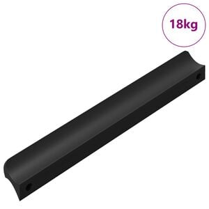 vidaXL Rukojeť 973 ks Čern&aacute; 106 x 7,4 x 15,5 mm Hlin&iacute;k