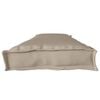vidaXL Pol&scaron;t&aacute;ř na palety Taupe 180 x 40 x 8 cm Oxford l&aacute;tka