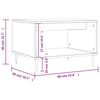 vidaXL Konferenčn&iacute; stolek kouřov&yacute; dub 60 x 50 x 40 cm kompozitn&iacute; dřevo