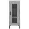 vidaXL Skř&iacute;ň highboard &scaron;ed&aacute; sonoma 34,5 x 34 x 180 cm kompozitn&iacute; dřevo