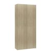 vidaXL Botn&iacute;k dub sonoma 80 x 35,5 x 180 cm kompozitn&iacute; dřevo