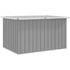 vidaXL Zahradn&iacute; &uacute;ložn&yacute; box &scaron;ed&yacute; 149 x 99 x 93 cm