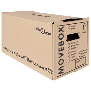 vidaXL Stěhovac&iacute; krabice 20 ks Př&iacute;rodn&iacute; 59 x 31,5 x 31,5 cm Lepenka