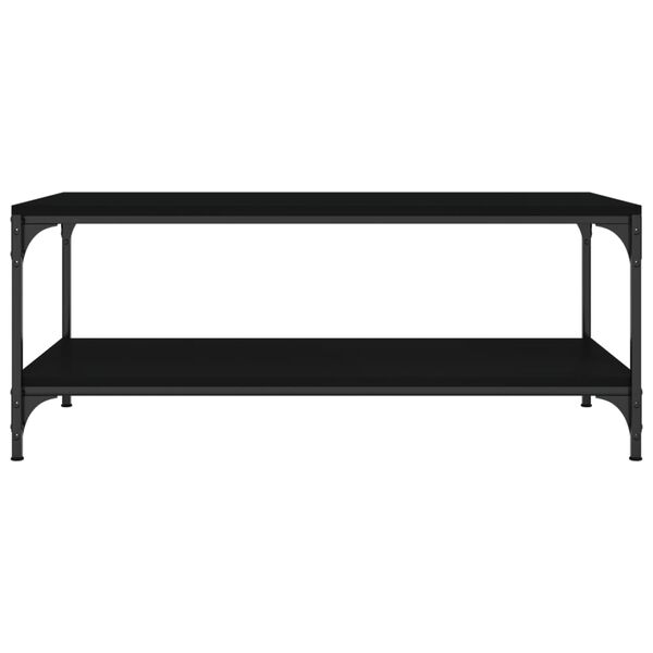 vidaXL Konferenční stolek černý 100x50x40 cm kompozitní dřevo