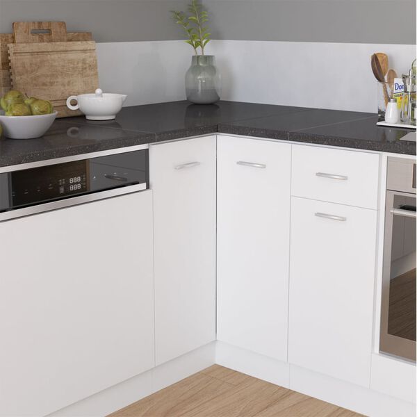 vidaXL Rohov&aacute; kuchyňsk&aacute; pracovn&iacute; deska čern&aacute; žula dřevotř&iacute;ska