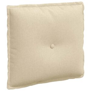 vidaXL Pol&scaron;t&aacute;ř na z&aacute;da Kr&eacute;mov&aacute; 50 x 19 x 45 cm textil