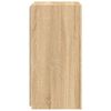 vidaXL N&aacute;stěnn&eacute; TV skř&iacute;ňky s LED 2 ks dub sonoma 30,5 x 35 x 70 cm