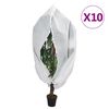 vidaXL Ochrann&eacute; n&aacute;vleky na rostliny na zip 10 ks 70 g/m&sup2; 1,2 x 1,8 m