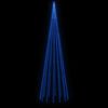 vidaXL Vánoční stromek kužel 1 134 modrých LED diod 230 x 800 cm