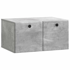 vidaXL N&aacute;stěnn&aacute; TV skř&iacute;ň 59,5 x 41 x 30 cm Betonově &scaron;ed&aacute;