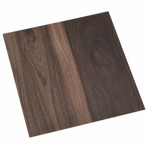 vidaXL Samolepic&iacute; podlahov&aacute; prkna Tmavě hněd&aacute; 30,5 x 30,5 cm 20 ks PVC