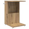 vidaXL Bočn&iacute; stůl Artisanov&yacute; dub 40 x 35 x 60 cm kompozitn&iacute; dřevo