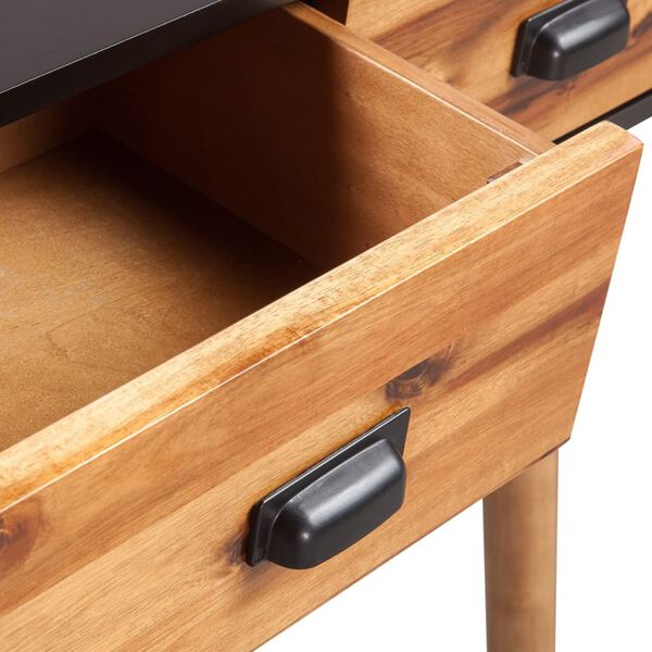 vidaXL Konzolov&yacute; stolek z masivn&iacute;ho ak&aacute;ciov&eacute;ho dřeva 70 x 30 x 75 cm