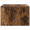 vidaXL N&aacute;stěnn&yacute; stolek Kouřov&yacute; dub 60 x 45 x 30 cm kompozitn&iacute; dřevo