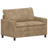 vidaXL Pohovka Taupe 126 x 81 x 87,5 cm Polyester