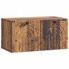 vidaXL N&aacute;stěnn&aacute; TV skř&iacute;ň N&aacute;stěnn&yacute; Star&eacute; dřevo 59,5 x 31 x 30 cm