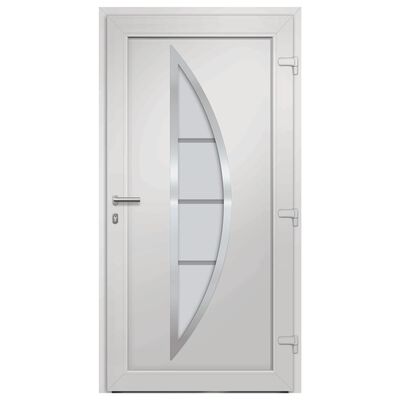 vidaXL Vchodové dveře antracitové 88 x 200 cm
