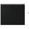 vidaXL Venet &scaron;koln&iacute; žaluzie Čern&aacute; 140 x 130 cm 35 mm Masivn&iacute; paulovnie
