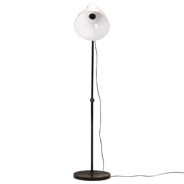 vidaXL Stojací lampa 25 W bílá 150 cm E27