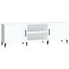 vidaXL TV skř&iacute;ňka b&iacute;l&aacute; 150 x 30 x 50 cm kompozitn&iacute; dřevo