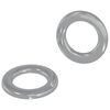 vidaXL Podložky 2 ks Stř&iacute;brn&aacute; 10 x 10 x 0,8 mm Železo