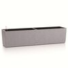 LECHUZA Truhl&iacute;k BALCONERA Stone 80 ALL-IN-ONE &scaron;ed&yacute;