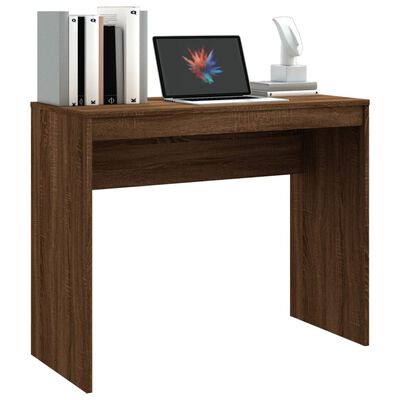 vidaXL Psací stůl hnědý dub 90 x 40 x 72 cm kompozitní dřevo