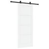 vidaXL Posuvn&eacute; dveře ORKDAL B&iacute;l&aacute; 83 x 202 cm Masivn&iacute; borovicov&eacute; dřevo
